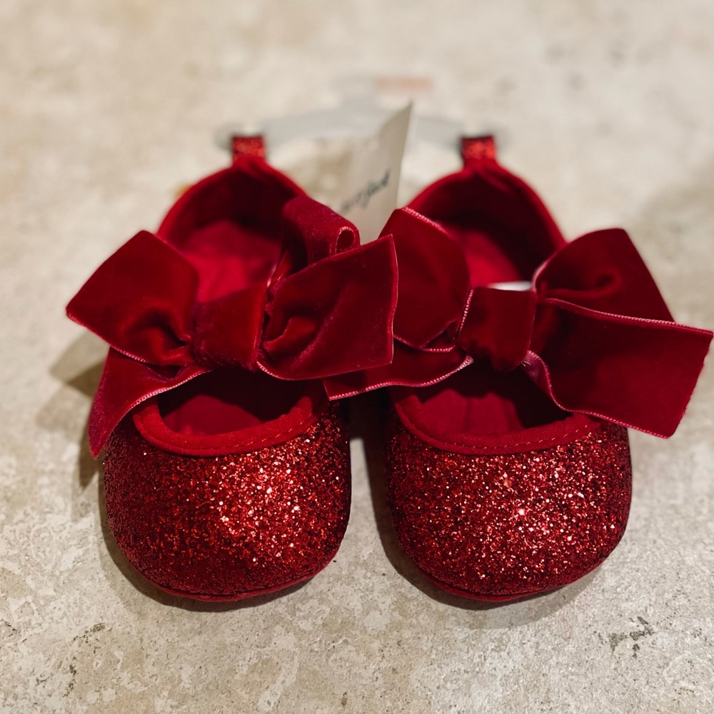 Cat & Jack Ruby Red Mary Janes